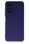 Ilkeshop New Redmi Note 11t Case Nano Velvet Silicone (03813) - Purple