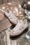 Sparkly Women's Glitter Detailed Casual Sneaker Sports Shoes - 7