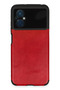 Ilkeshop New Poco M5 Case Loop Leather Silicone (163901) - Red