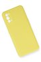 Ilkeshop New Realme 7 Pro Case Nano Velvet Silicone (173505) - Yellow - 3