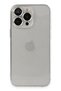 Ilkeshop New iPhone 14 Pro Max Case Luko Lens Silicone (201539) - Silver