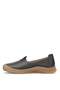 26By260.700C Women's Genuine Leather Casual Shoes Black - 4