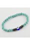 Ilkeshop Turquoise Hematite (93313) Natural Stone Bracelet-Turquoise