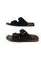 Unisex Black Orthopedic Non-Slip Sole Daily Slippers for Pool, Sea, Beach - 5