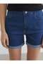 Trendlucky Mom Fit Women's Jean Shorts with Difference - 3