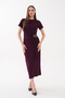 Yandan Buckle Crystal Dress - 5