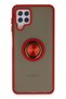 Zengemtx Galaxy A22 Case Montreal Silicone Cover with Ring (135346) - Red