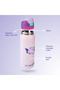Stainless Steel Water Bottle Bling w/ Straw and Spout 948 mL Girl Power Bling - 3