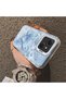 Tecno Spark 40C Compatible Silicone Edge Hard Back Anti-Fall Phone Case Butterfly Pattern - 4