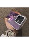 Vivo V60 5g Compatible Silicone Edge Hard Back Anti-Fall Phone Case Luck Clover Patterned - 4