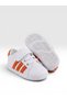 Baby First Step Sports Shoes Orthopedic Sole Velcro Comfortable Fit Daily Sneaker White Baby Shoes - 5