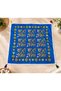 Authentic Cotton Fiskos Tablecloth with Kopanaki Stripes and Tassel Detail - 3