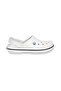 Crocband White Unisex Slippers 11016-100