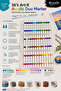 36-Piece Art-X Acrylic Duo Marker Set with Carrying Case - 3