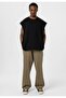 Basic elastic waist sweatpants - 4