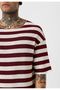 Black Striped Oversize Knitwear Sweater - 6
