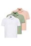 3-pack polo collar t-shirt