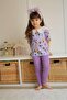 Girl's Cotton Comfortable Cut Daily Combination Set-Jlb-157 - 2