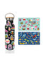 600ml Double Wall Stainless Steel Bottle with Twist-Off Lid & Phone Holder - 4