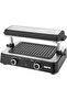 Fast Indoor Grill-GBG63060|Thermostat Control for Versatile Cooking| Perfect for Sizzling Steaks, Searing Vegetables Etc.|Compact,Patented Shifting Pole| Black