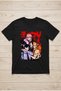 Chainsaw Man Aki Hayakawa Design Black and White Standard Fit Anime T-Shirt