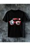 Surfer Beach Crew Printed Oversize T-Shirt