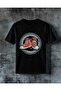 Authentic Street Red Printed Oversized T-Shirt