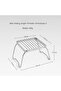 Portable Folding Camping Grill Rack Stainless Steel Outdoor BBQ Stand - 6
