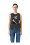 Gorillaz Printed Washable Oversize Sleeveless T-Shirt - 2