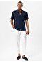 Apaş collar knitted patterned men's shirt - 3