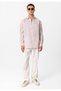 Regular Fit Long Sleeve Striped Men's Shirt - 4