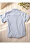 Boys' Linen Fabric Short Sleeve Shirt - Comfortable Fit Stylish Summer Shirt - 4