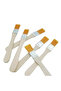 New 50pcs-nylon Brushes, Short Wooden Handle Art Paint Brushes, Watercolor Brushes, Wall Brushes,... - 8