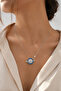 Silver Planet Necklace - 3