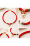 Red Deer Charm Necklace - 3