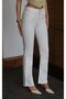 High Waist Flare Cut Pants with Tassel Detail - 4