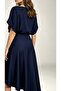 Chanel Satin Women's Graduation Wedding Engagement Casual Evening Dress - 5