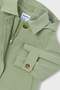 Girl's 4-9 Years Old Hooded Seasonal Coat Green - 4