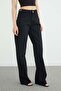 Chain Belt Detailed Palazzo Jeans - 7