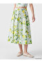 Esvab • Modern & Distinctive Belted Poplin Pleated Skirt - 4