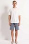 Men's Shorts Regular Cut Normal Waist Letter Printed Knitted Fabric Tube Leg Detail Summer Casual Wear - 4