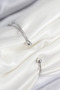 Brass Zircon Stone Star and Pearl Model Silver Color Women's Bracelet 5886 - Eterna1182-6082 - 2