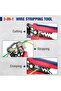 Automatic Wire Strippers, 3 in 1 Wire Cutters, Electrical Terminal Crimper, Automatic Stripping Pliers - 6