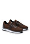 Vieste Brown Knitwear Men's Sneaker Casual Shoes Leather Lined