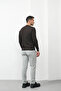 Wick Patterned Crew Neck Sweater - 3