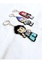 Kpop Demon Hunters Character Keychain Set of 3 – 3D Printed Figure Keychain - 3