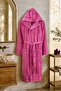 Gloria 100% Cotton Large Size Hooded Unisex Bathrobe