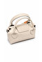 Women's Mini Hand and Shoulder Bag with Scarf - 3