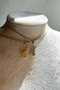 Steel Necklace with Violin Figure - 5