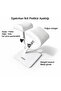 Hairdresser Double Pedicure Footrest with Movable Headrest White P420-01B - 2